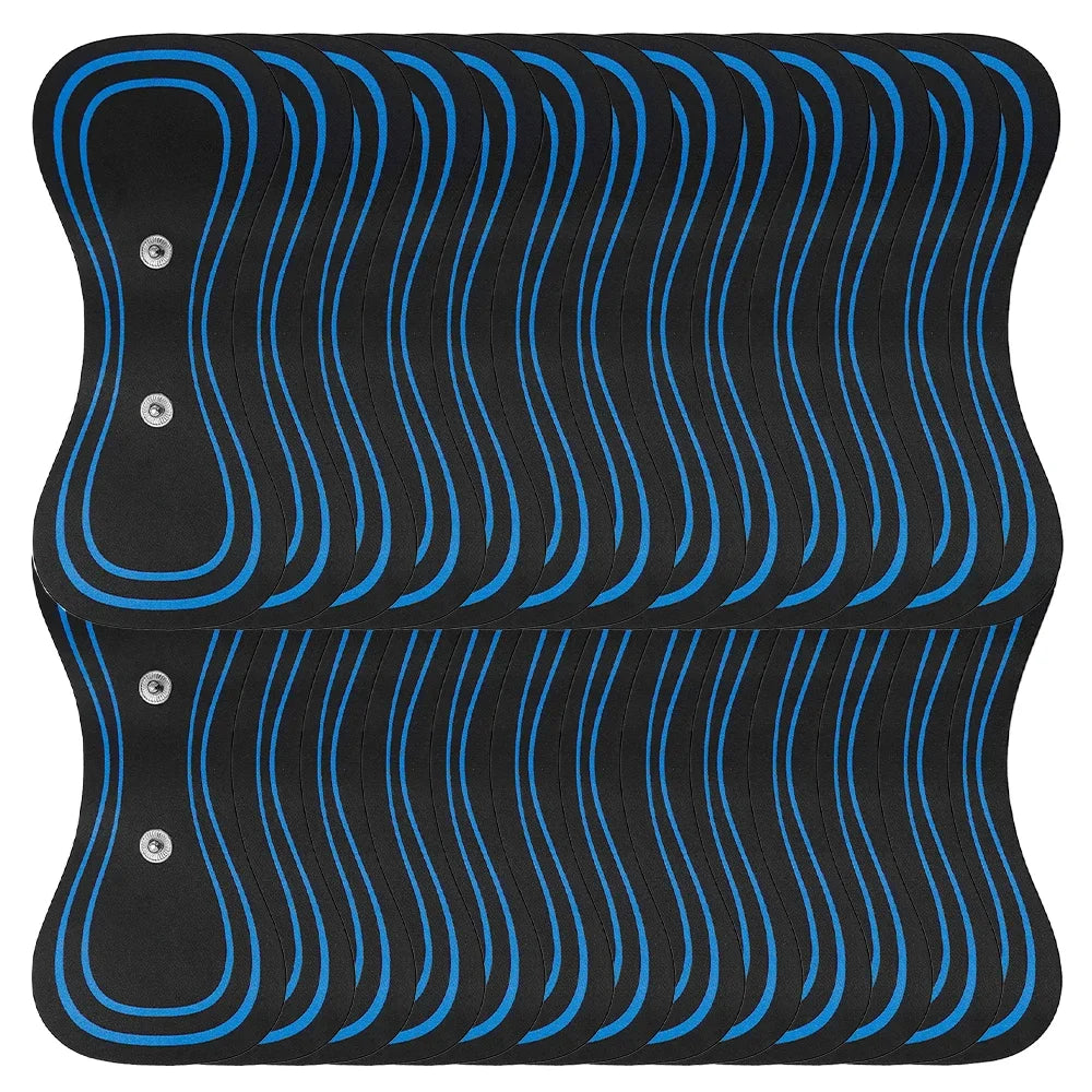 Tens Body Massager Patch EMS Neck Massager Gels Pads for Trainer Hip Exerciser Replacement Muscle Stimulator Sticker Accessories