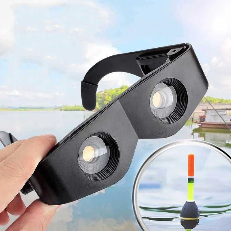 Theater Viewing Magnifier Glasses, Adjustable Focus Binoculars Telescope, Ideal for Fishing