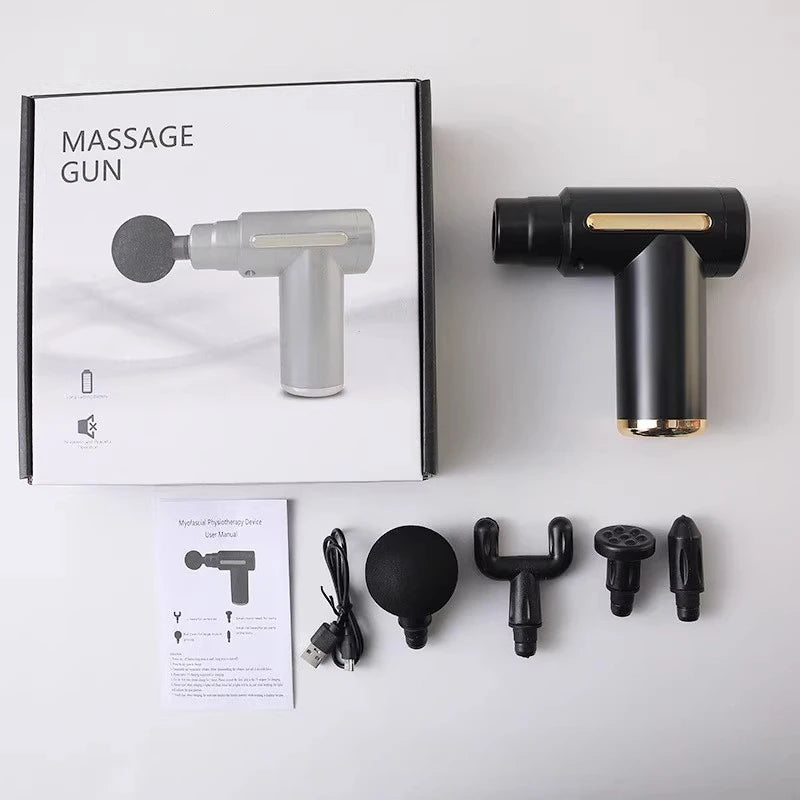 border Small Fascia Gun Mini Portable Muscle Relaxation Cervical Massager MINI Women's E MO Massage Gun