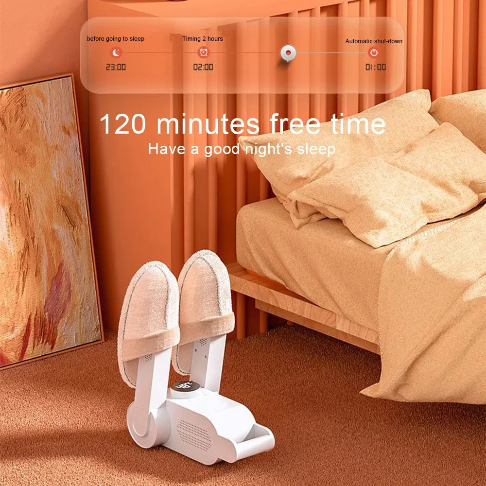 New Shoes Dryer Machine Folding Smart Constant Temperature Fast Dryer Heater Deodorizer Dehumidifier Device Boots Drier Machine