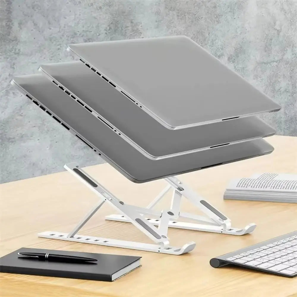 New Universal Laptop Stand Adjustable Non-slip Notebook Holder Foldable Laptop Cooling Base for Laptop/Tablet/phone