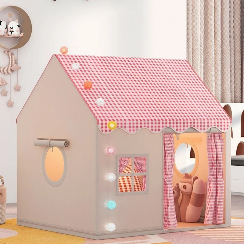 Boy Girl Indoor Princess Toy House Children Tent Cubby Kid Play Tent  Outdoor Picnic Small House Kid Birthday Gift Room Decor