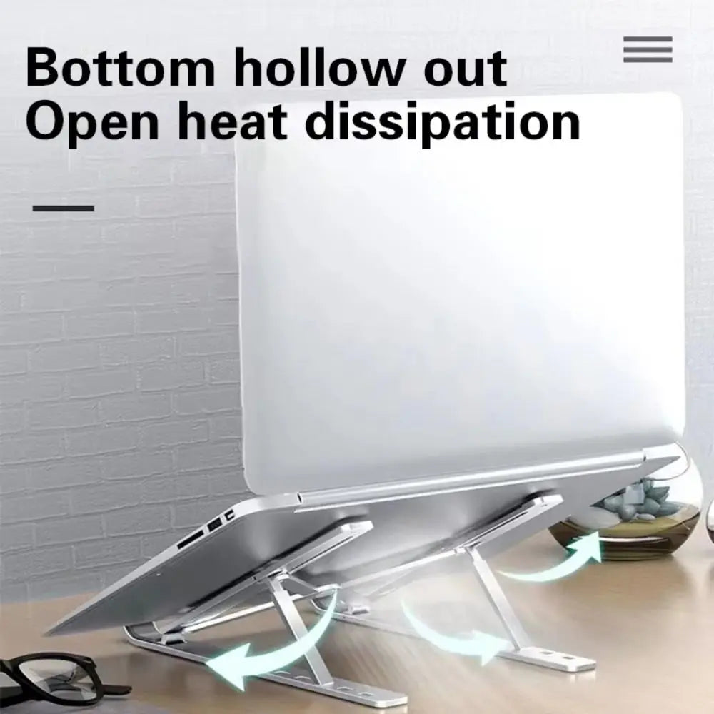 New Universal Laptop Stand Adjustable Non-slip Notebook Holder Foldable Laptop Cooling Base for Laptop/Tablet/phone
