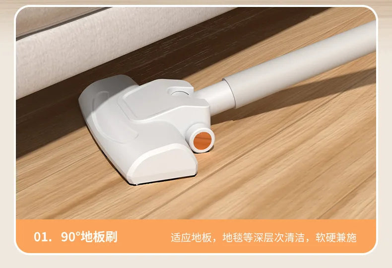 High-power Handheld Household Ultrasonic Cleaner Car And Home Vacuum Cleaner Wireless Vacuum And Mite Removal Vacuum Cleaner